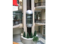 Панорамные лифты Sodimas в ТЦ "Французские Галереи" г. Москва